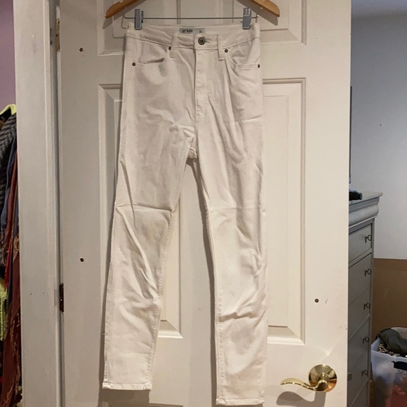 Just Black white high waisted jeans - Picture 1 of 3